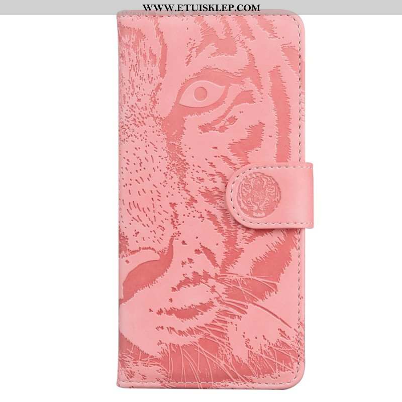 Etui Folio do Xiaomi Redmi Note 12 4G Ślad Tygrysa